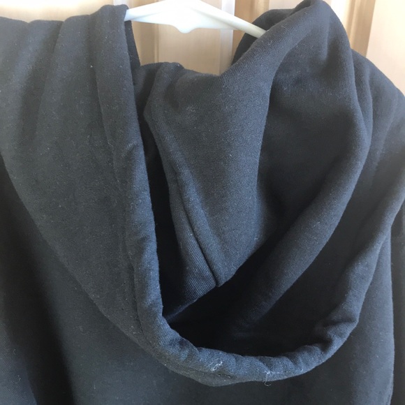 Street artist black hoodie spray paint cans men’s small women’s med lg - Picture 6 of 11